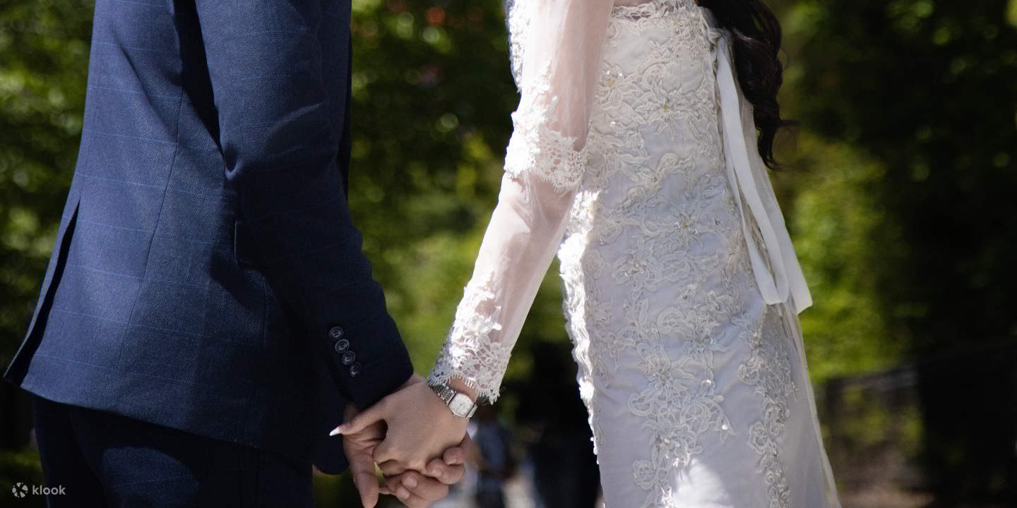 Tokyo : Séance photo de mariage avec 3 lieux et stylisme professionnel